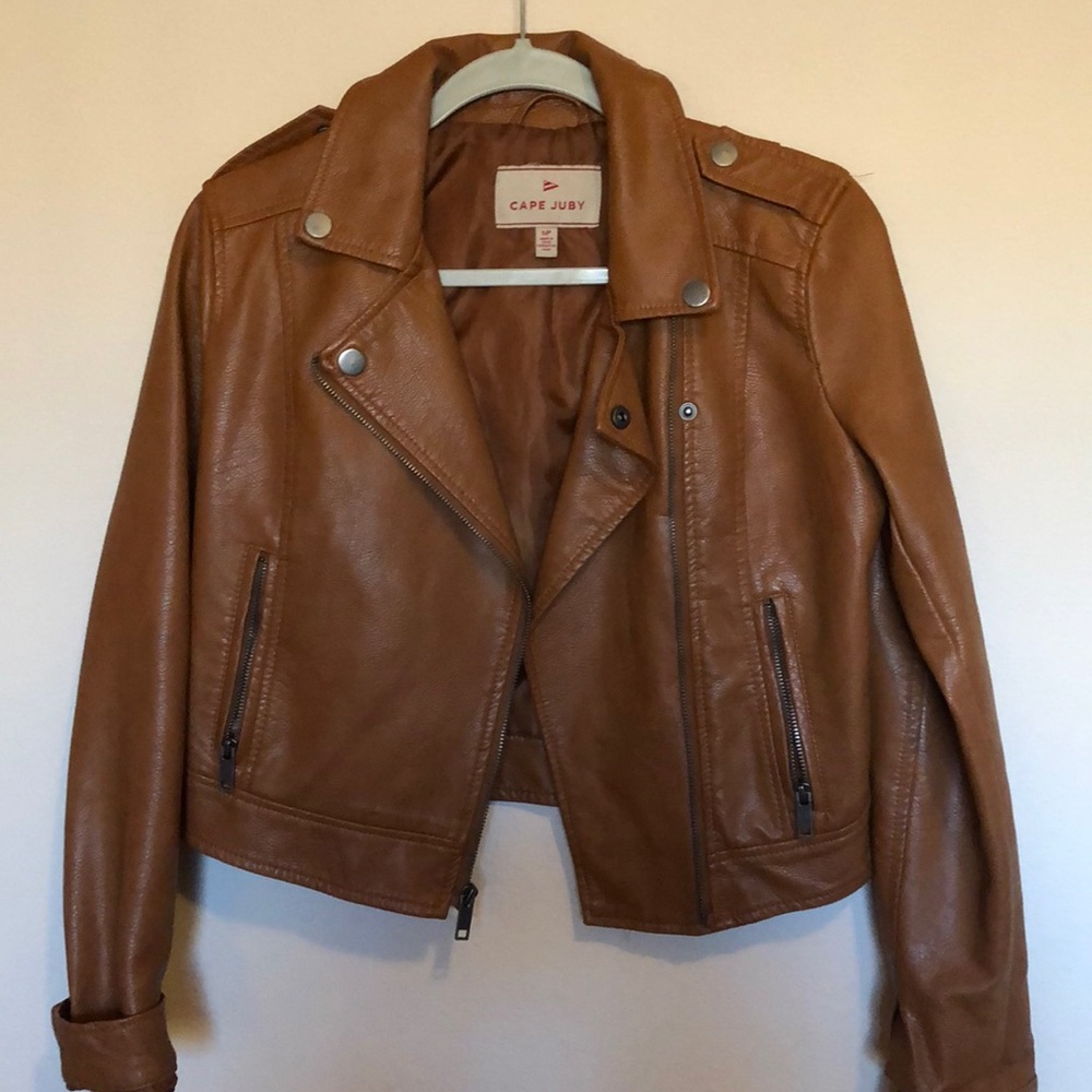 Leather jacket